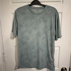 Old Navy Men's Blue Patterned Tee